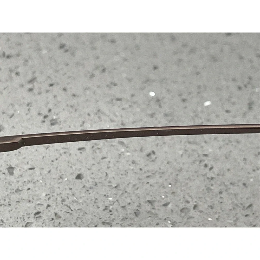 Smart-Clip Eyeglasses Frames ONLY 203 Full Rim round 49-20-140 bronze brown